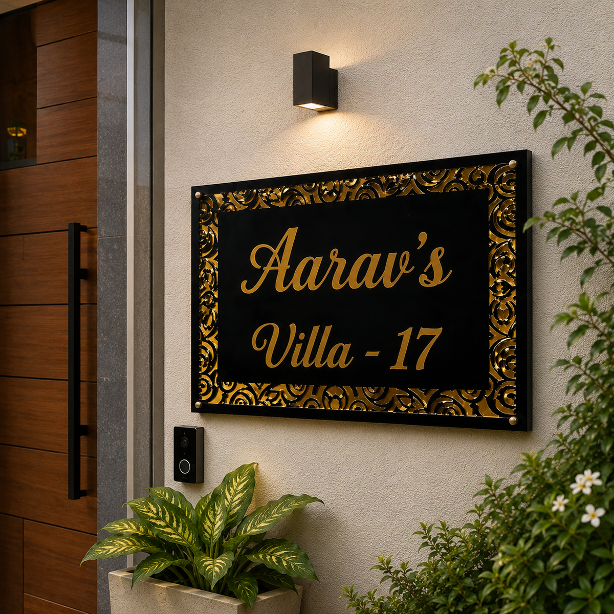 Seemlo Luxury Acrylic Name Plate