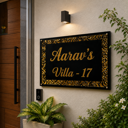 Seemlo Luxury Acrylic Name Plate